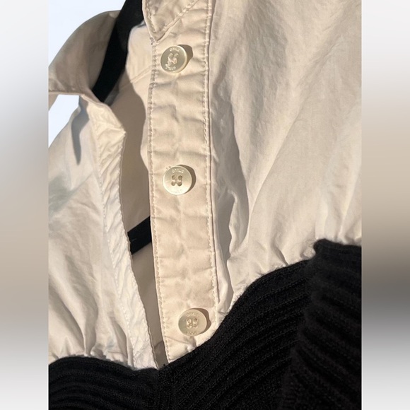 STAUD Hazel Top Size XS Sweater Button Up Corset Style Dark Academia 90s Style - Picture 13 of 13